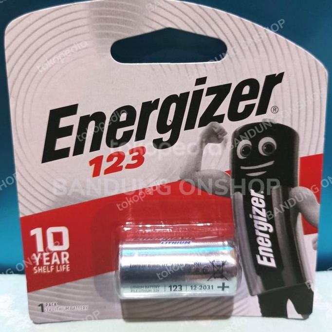 ENERGIZER 123 CR123 CR123A 3V LITHIUM BATRE LITHIUM 3V CR123 ENERGIZER murah