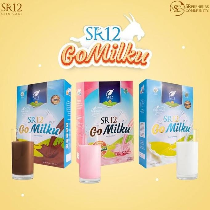 

(Good) Susu Kambing Etawa GOMILKU SR12 Tanpa Gula/ Susu Penggemuk Badan / Susu Penambah Nafsu Makan/ SR12 Gomilku 600 gram / Aman Diabetes Hipertensi / Go Milku SR12 600 GR