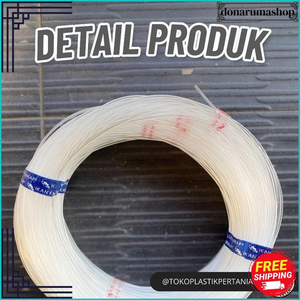 Senar Cap Ikan Kakap  Ukuran 6000 (150)  Per Roll /Tali Senar Pancing / Senar Layangan Cod