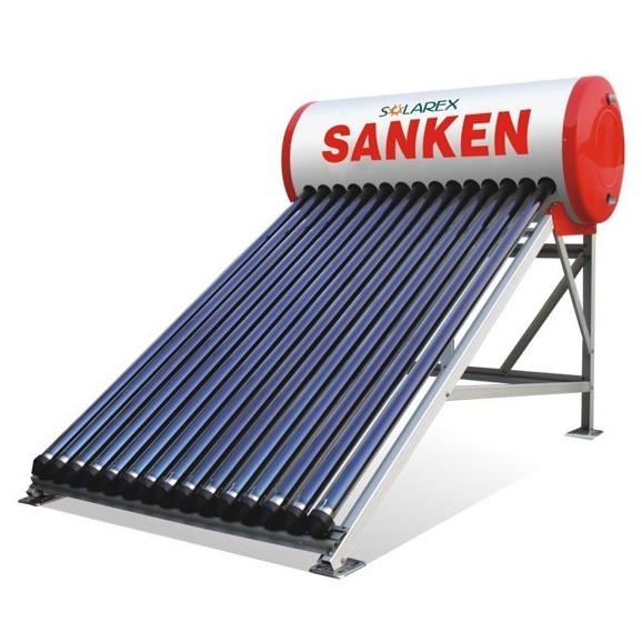 Sanken Solar Water Heater Solarex Pemanas Air 100 liter- SWH PR100 L/P