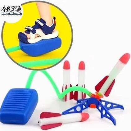 DS59 >> Roket Peluncuran Mainan Anak Anak Roket Meluncur / Mainan Anak Peluncur Roket LED Set Pemain