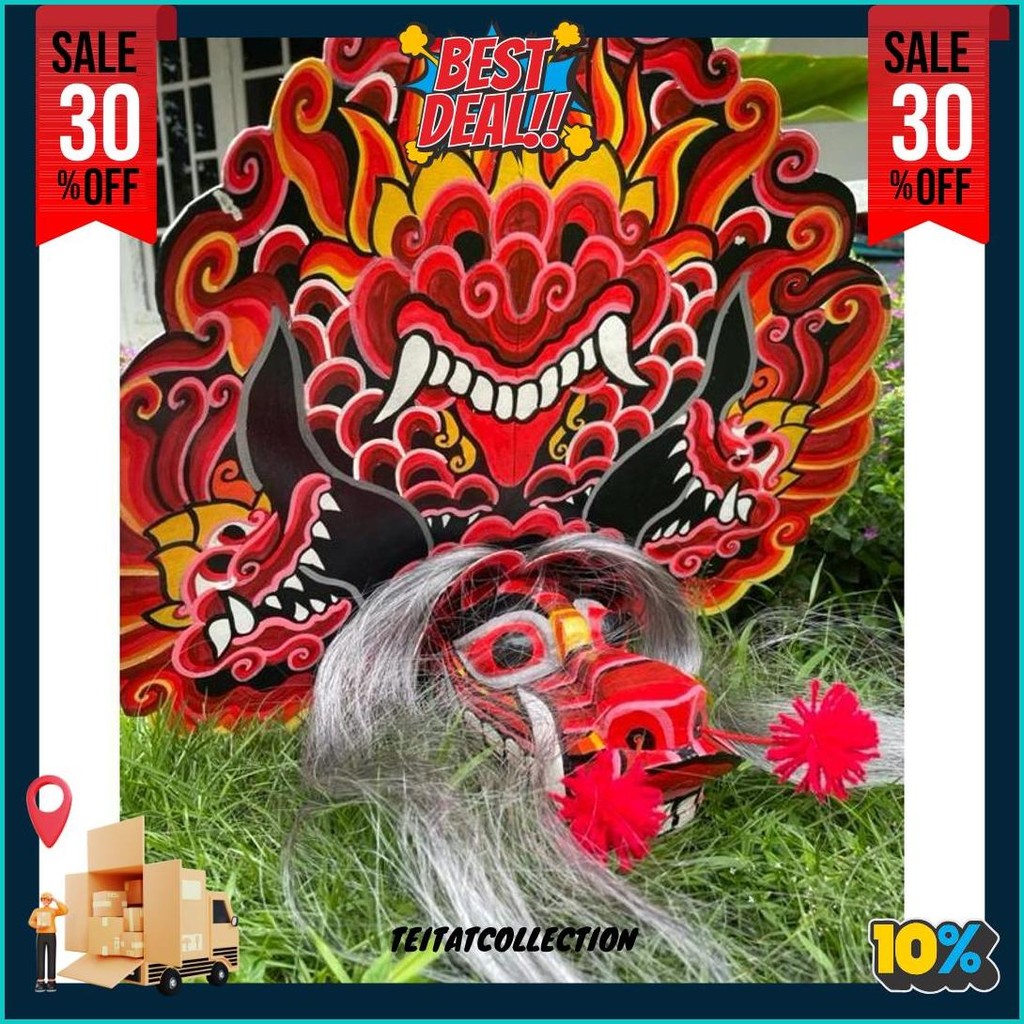 Barongan Telon Merah Pentas Anak Kualitas Premium Bisa Cod