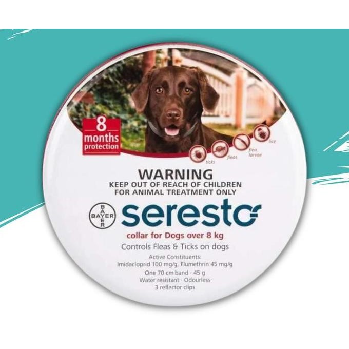 Seresto Collar Large Dog - Kalung Kutu Anjing Peliharaan