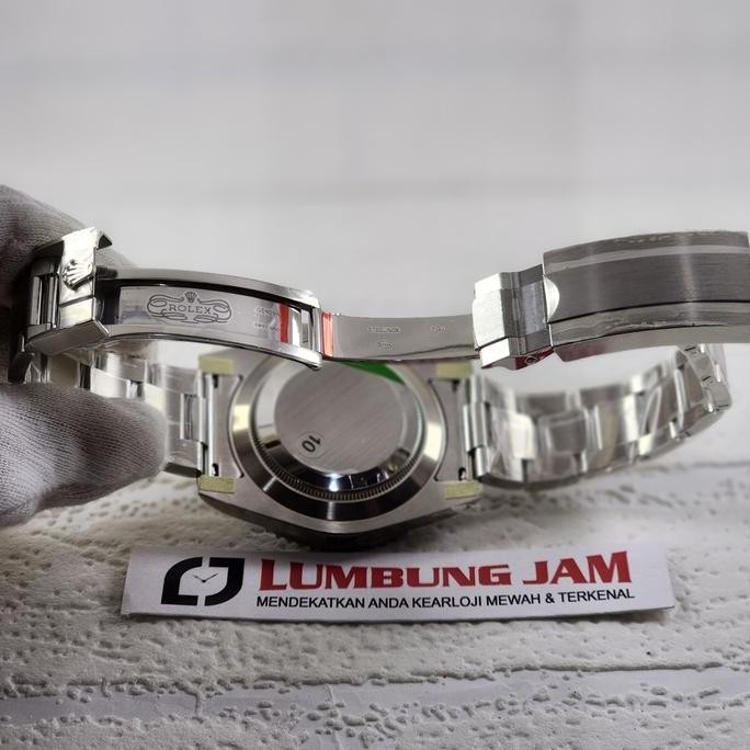 Ready  JAM TANGAN MEWAH SUBMARINER 116610 HULK GREEN CERAMIC VSF