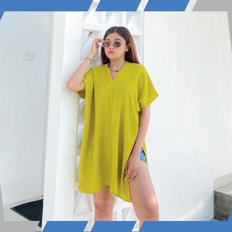 Terbaik Long square Nagita / Baju nagita Slavina/ Blouse Nagita/Atasan Nagita Crinkel / Nagita Blous