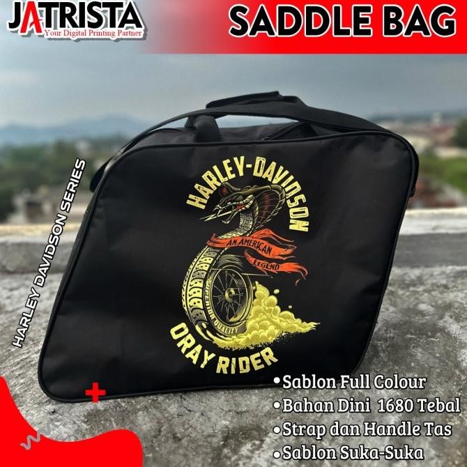 SADDLE BAG TAS MOTOR BOX SAMPING HARLEY DAVIDSON