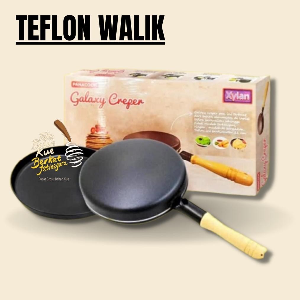 TEFLON WALIK ANTI LENGKET / GALAXY CREPERS/CETAKAN KULIT LUMPIA