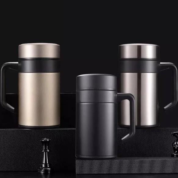 Tumbler Coffee Mug Coffee Tea Cup Stainless Steel 400ml (HN22)