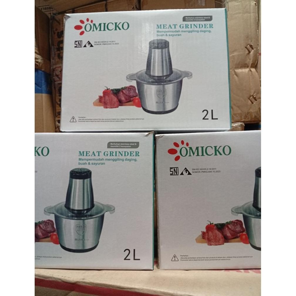 CHOOPER OMICKO MEAT GRINDER KAPASITAS2 LITER
