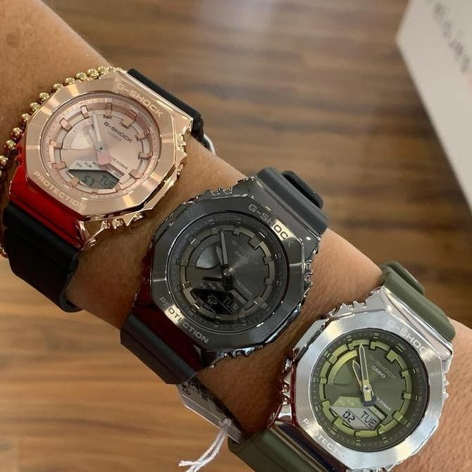 Casio G-Shock Gm-S2100B-8Adr / Gshock Gms2100B-8A Original & Garansi