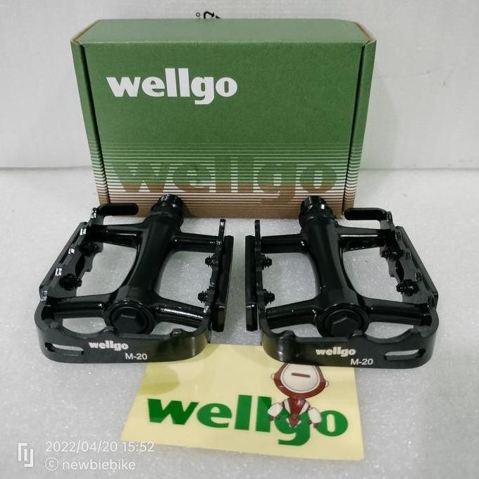 PEDAL SEPEDA WELLGO M20 SEALED BEARING ORIGINAL | PEDAL ROADBIKE MTB ORIGINAL DAN TERPERCAYA