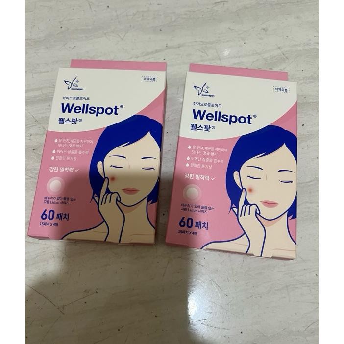Wellspot Patch Concealed Face Acne Patch Reg Bpom Isi 60