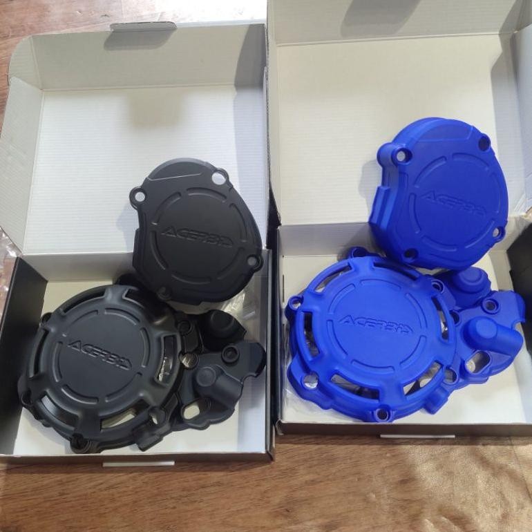 Cover blok mesin yamaha yz125 yz 125 x acerbis cover blok yz acerbis