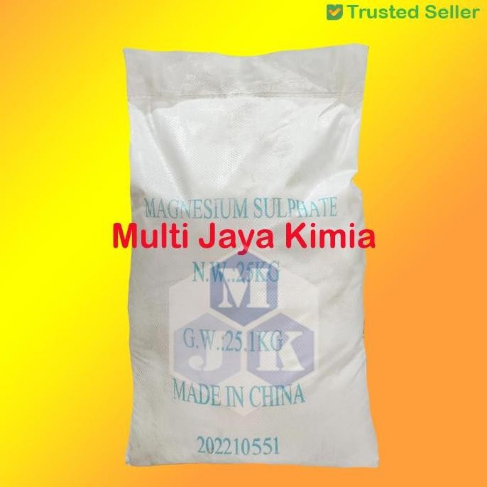

Murah Magnesium Sulphate / Mgso4 / Epsom Salt / Garam Inggris 25Kg