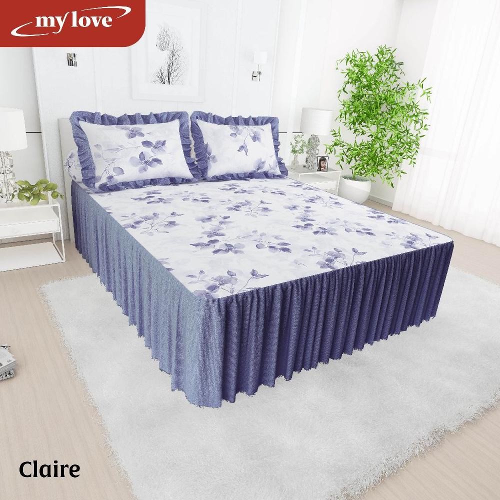 MY LOVE SPREI RUMBAI KING 180X200 Tinggi 30 / SPREI MY LOVE RUMBAI 180X200