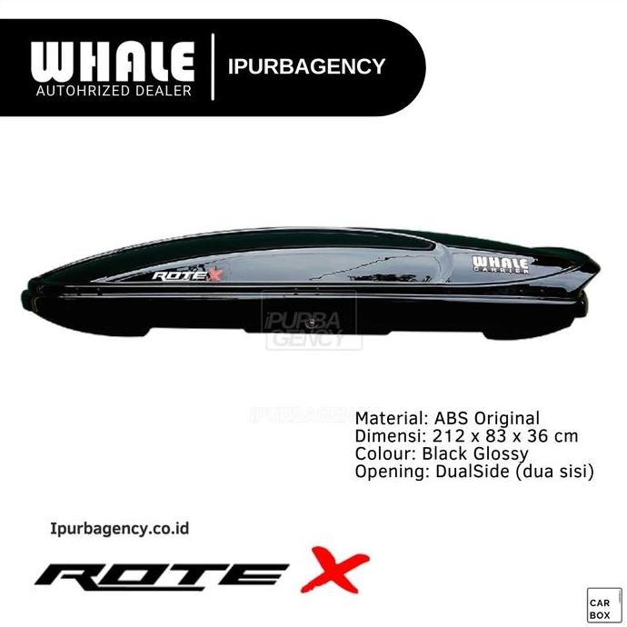 Whale Roof box RoteX