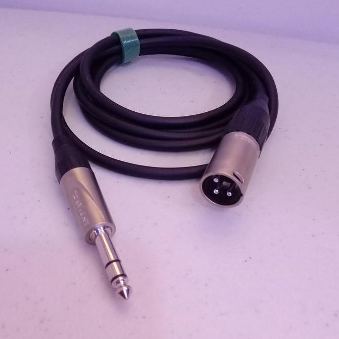 DS83 >> Trs to xlr male 2 meter mogami 2582 amphenol ts3p ac3m