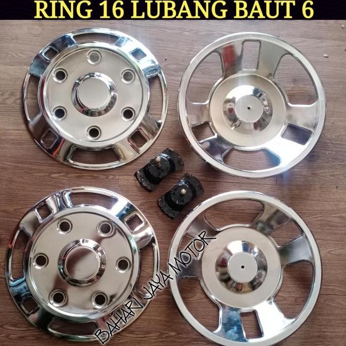 WHEEL DOP TRUCK CANTER RING 16 1 SET DEPAN BELAKANG