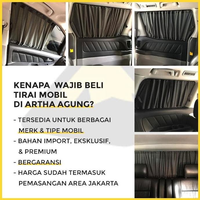 Toyota Fortuner - Tirai Mobil Eksklusif Gorden Mobil Elegant