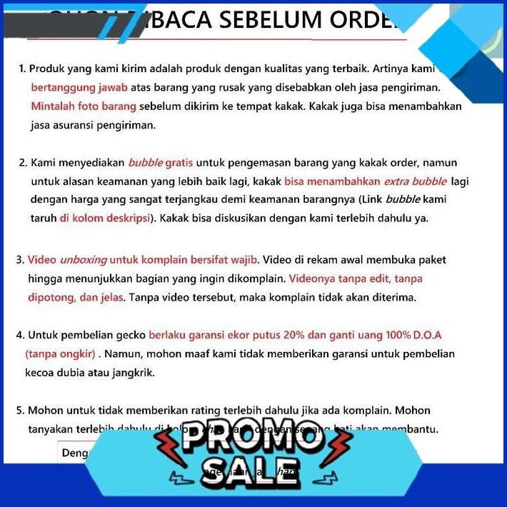 CUCI GUDANG RR Kalsium Calsium Reptil Gecko AFT Bearded Dragon