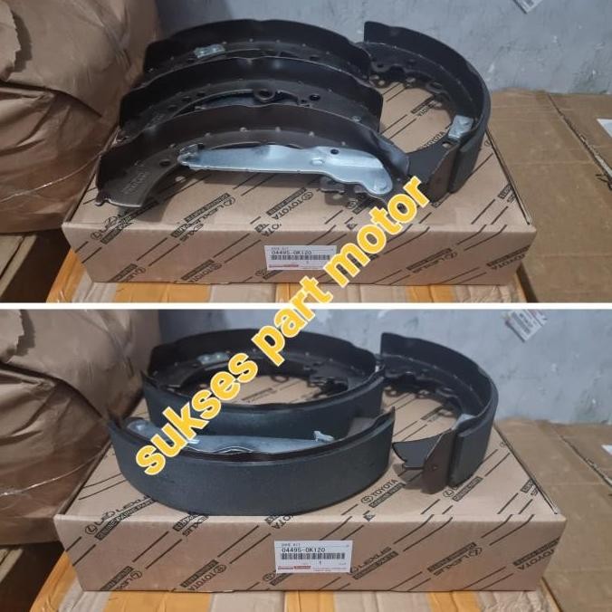(Best) kampas rem belakang hilux diesel-fortuner diesel/brake shoe hilux