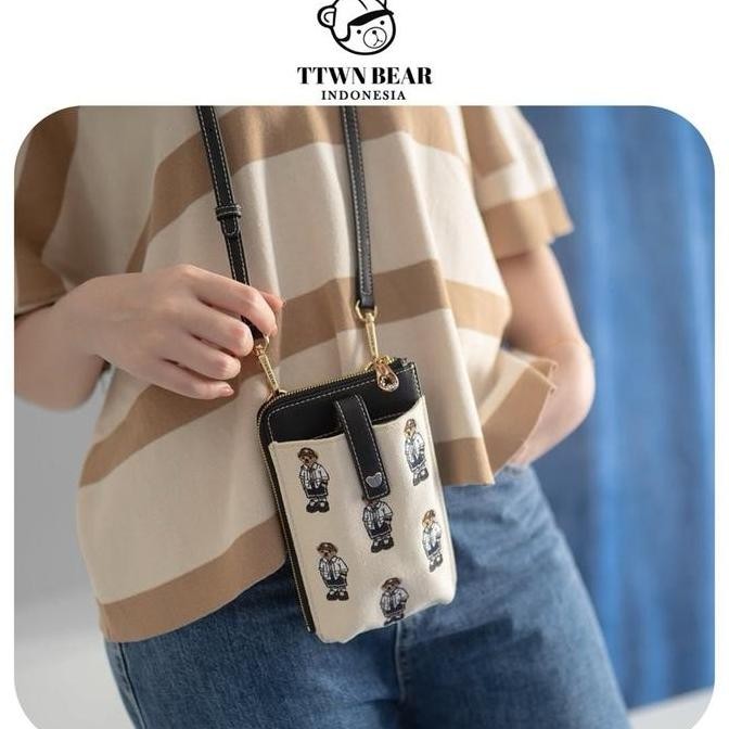 Ttwnbear Tas Kulit Selempang Hp Phone Bag Wanita Original Tt2499 - Tt2470 - Tt2470Br - Tt2470C - Go2