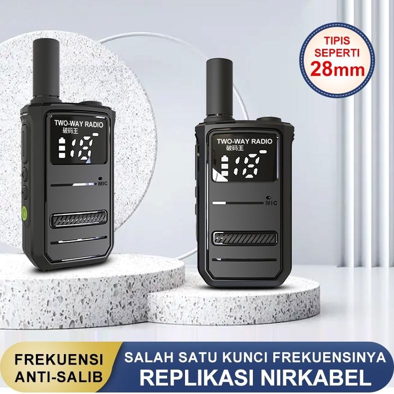 Pilih Lokal New Arival Morqtola M8 Walkie Talkie Ht Jarak Jauh 1Km 3000 Mah Handy Talkie 1 Unit Ht K