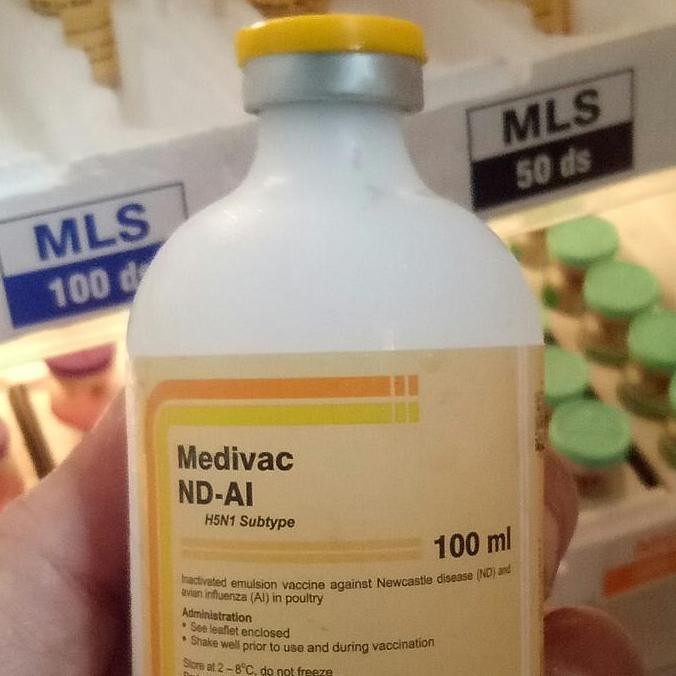 vaksin inaktif medivac ND AI 100 ml