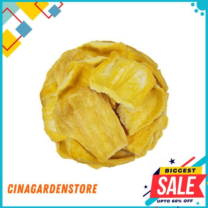 

FREEZE DRIED JACKFRUIT SLICE / BUAH NANGKA KERING HEMAT