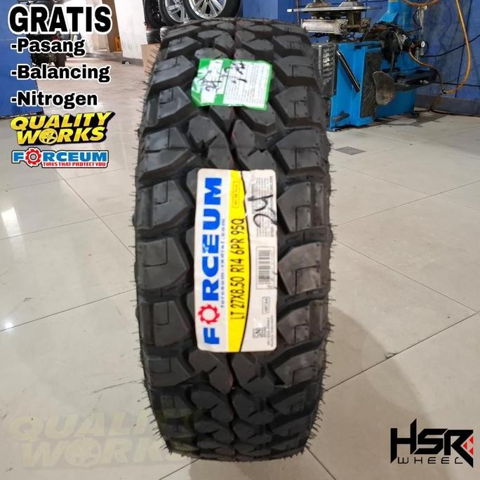 Ban Mobil Forceum MT08 Plush 27 8,5 R14 Ban Offroad Termurah