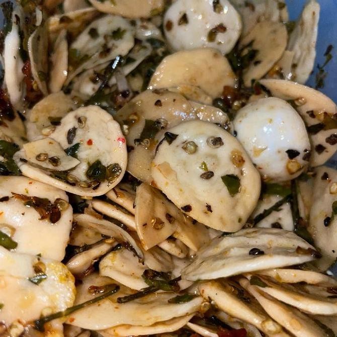 New Seblak IJO Kering 500gr Pedas Alami Dari Cabe Rawit Kerupuk Seblak IJO Viral Versi Kering Makaro