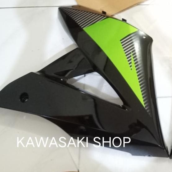 fairing sayap bawah ninja rr new hijau 2014 original Original