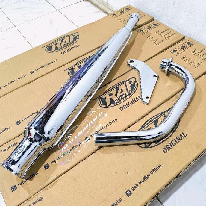 Silahkan Order] Knalpot Corbi Plor Original Rap Muffler Knalpot CB125 Corbi RAP