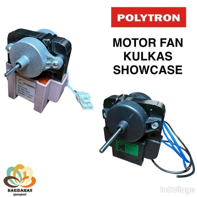 >*>*>*>*] motor kipas dinamo fan kulkas showcase polytron