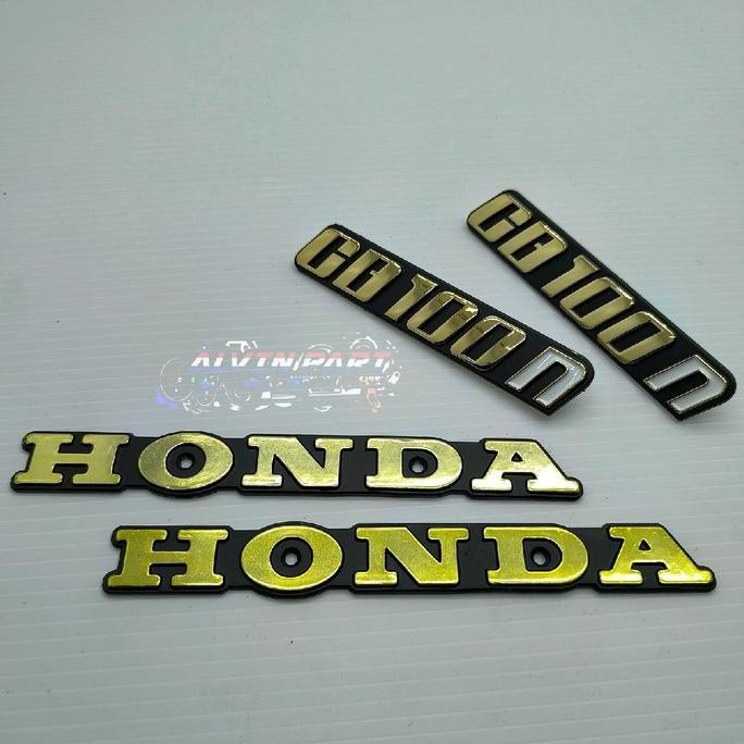 "'''] Emblem Tangki CB100N Kuningan Set Box Aki Tepong aki Honda CBN CB100 CB 100 N Detail Ori By Wh
