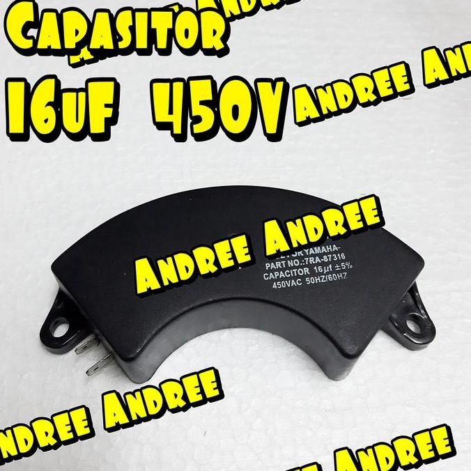 monggo] Capasitor - Kapasitor Oval 16uf 450V 16 uF 450 V