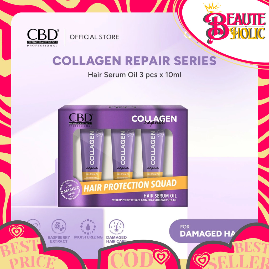 CBD Collagen Repair Hair Serum Oil