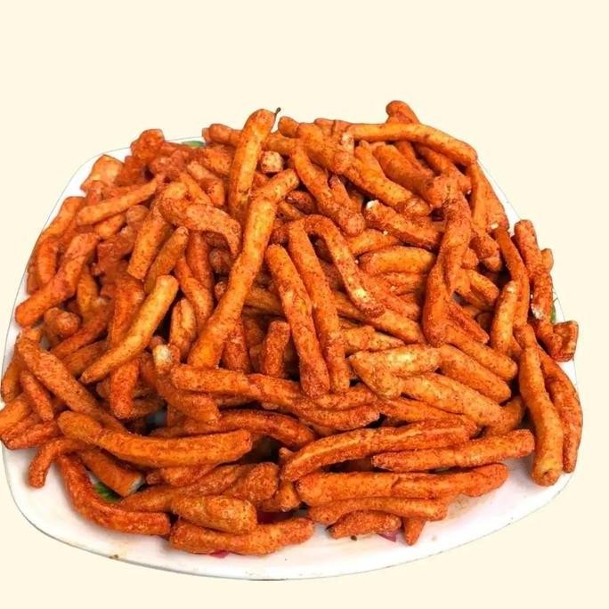 

New 1 Kg Basreng Jendral Varian Rasa Balado Food Snacks Makanan Manis Pedas Cemilan Ball