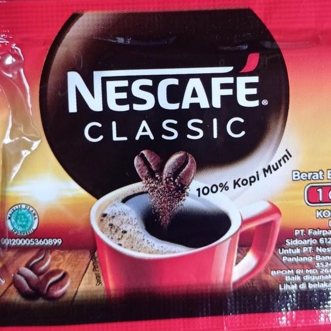 Produk Terbaik] Kopi Sachet/Nescafe classic sachet/kopi hotel
