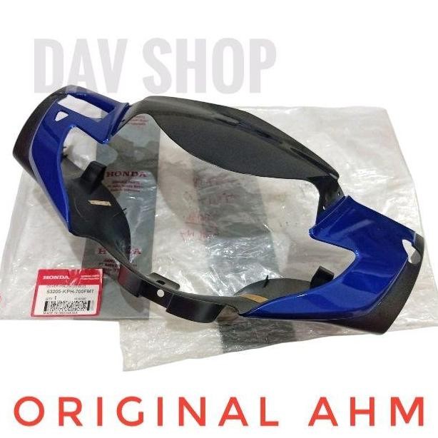 Buruan beli] COVER/BATOK LAMPU DEPAN HONDA SUPRA X 125 OLD BIRU ORIGINAL AHM 53205KPH700FMT