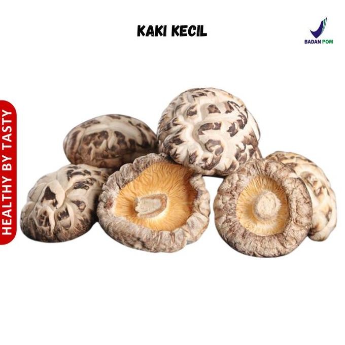 

New Jamur Hioko Shitake Dried mushroom Jamur Hioko Kaki Kecil 100g