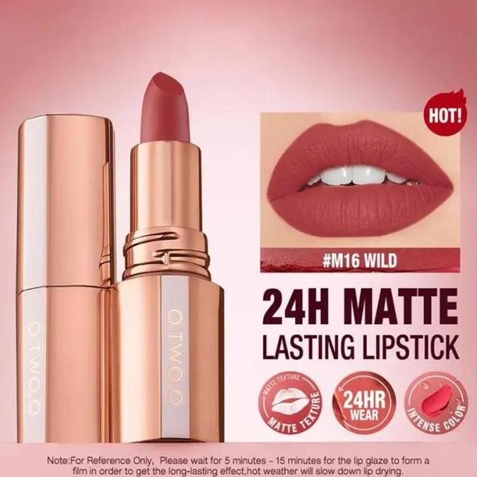 O.Two.O Soft Nude Lipstick Moisturizer Long Lasting Waterproof Lipstick Original
