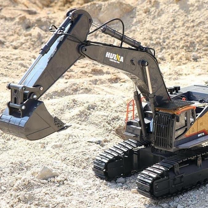 Huina 1592 Rc Excavator 22Ch 1/14 Mobil Alat Berat