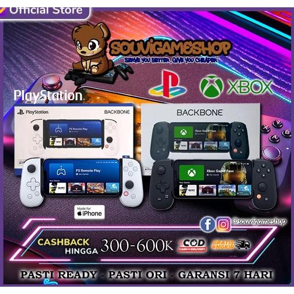 Backbone Controller Joystick One For Iphone Playstation Pc Xbox Ps5