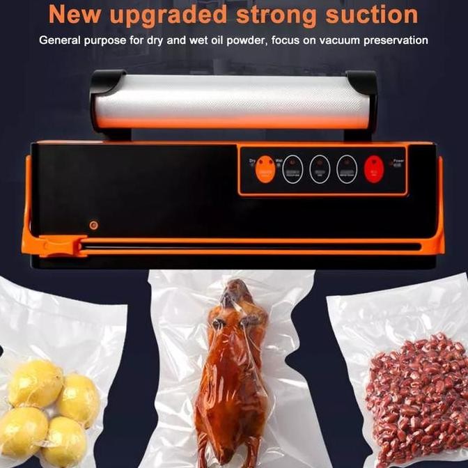 Mesin Vacuum Sealer Basah Kering Frozen Food-Vakum Kemasan Multifungsi