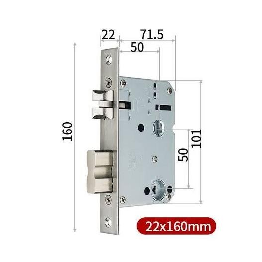 Ready  Mortise Smart Door Lock Universal Body Kunci Smart Lock Bardi Avaro ++