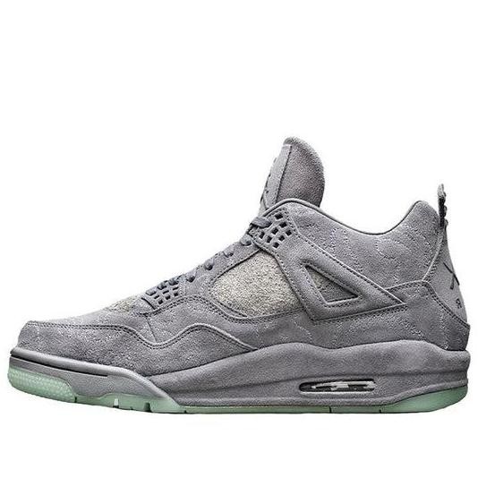 New  Air Jordan 4 Retro x KAWS 'Cool Grey' 930155-003