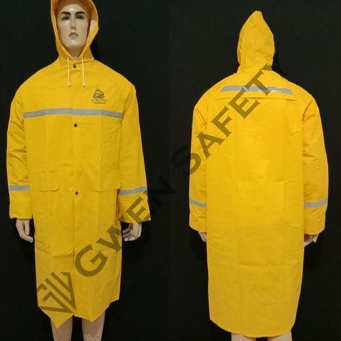 Jas Hujan Mantel Gosave Kuning
