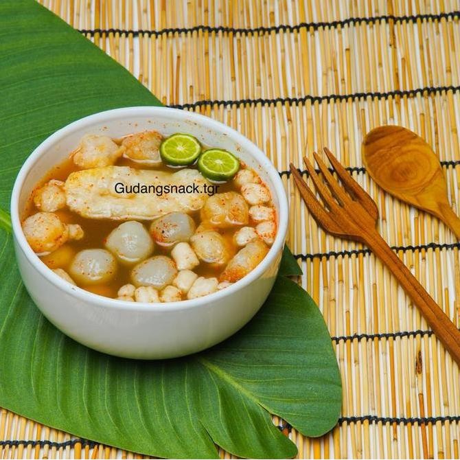 

New 10 bungkus baso aci paket hemat aja Instan Food Pedas Makanan Seblak