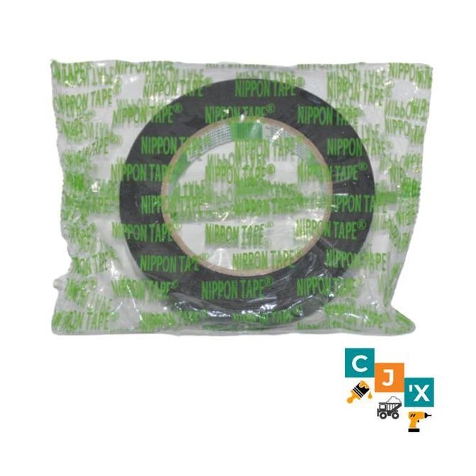 Nippon Tape / Double Tape Foam Hitam / Double Tape Busa Hitam 1"/ Lem